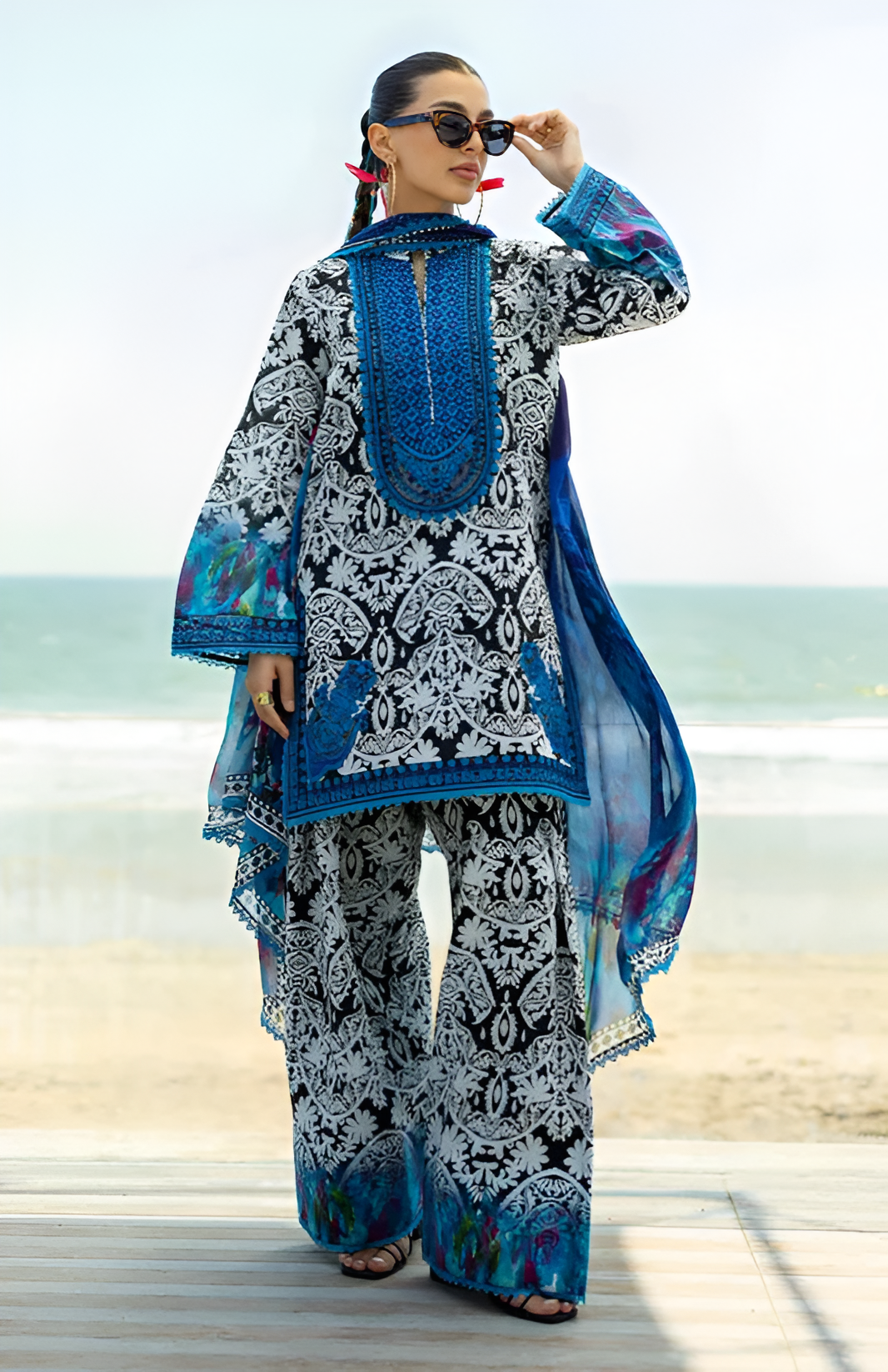 Poshak Villa Lawn Dress PV-092