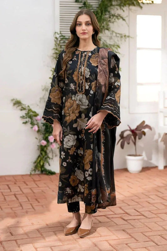 PV- Lawn Dress D- 019