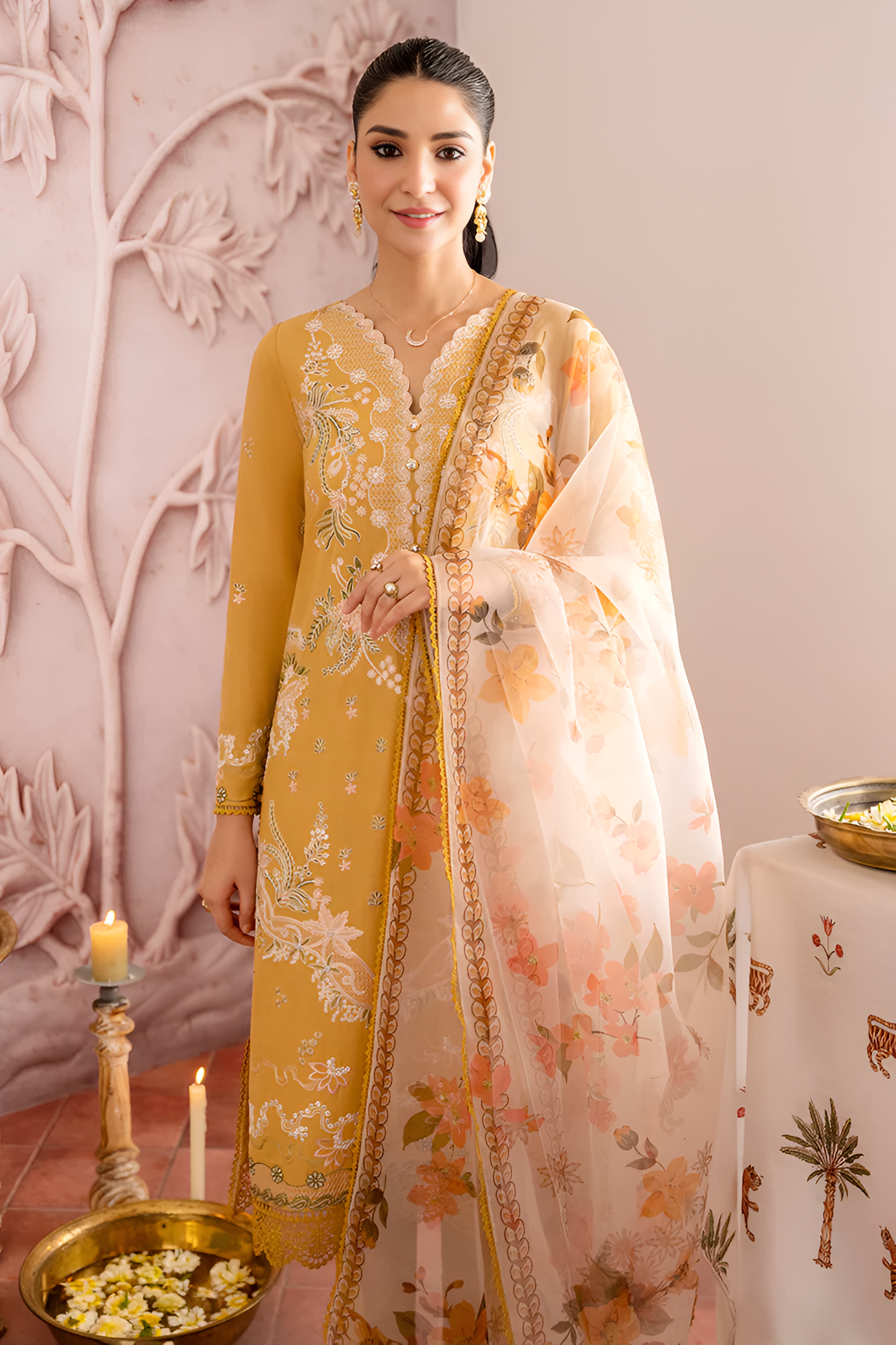 Cross Stitch Embroidered lawn 3 Piece PV-3030