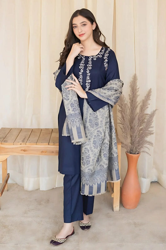 PV- Lawn Dress D- 020