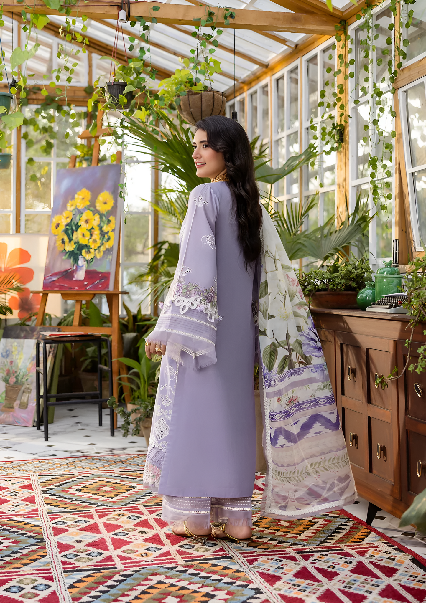 Elaf Embroidered 3 Piece Lawn PV-3057