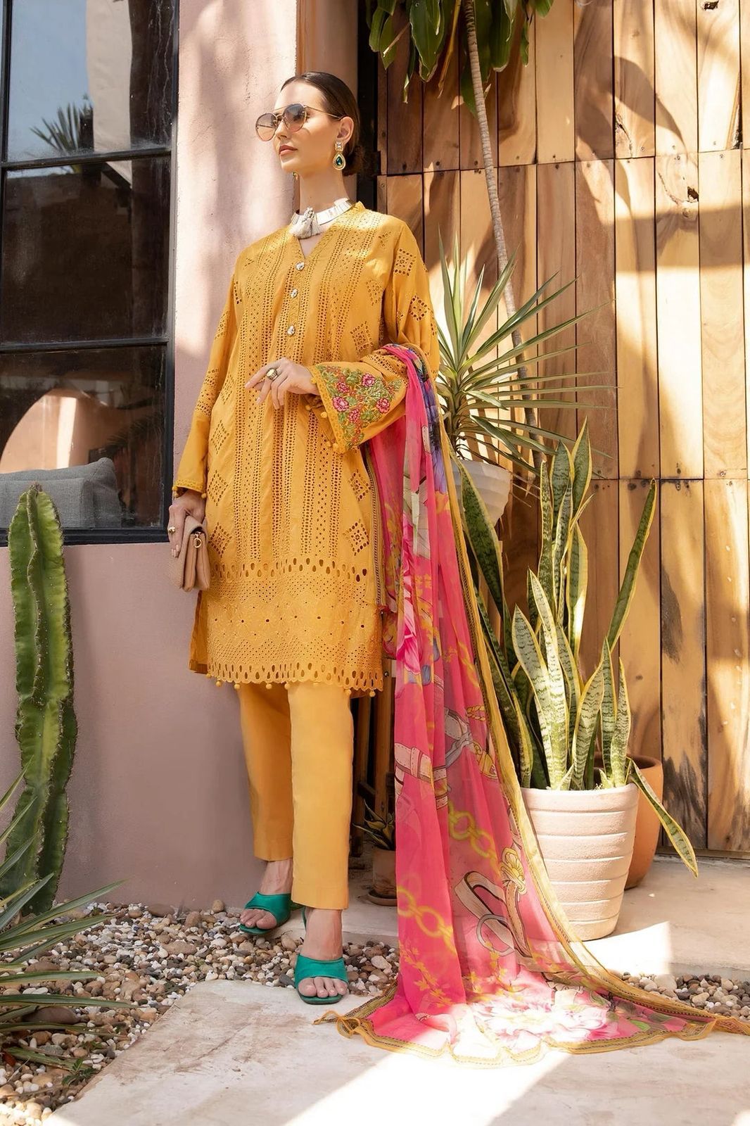 PV - Lawn Dress K-4050