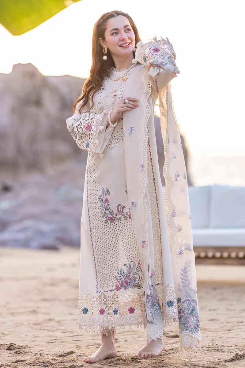 Qalamkar 3 Piece Embroidered Lawn PV-1006