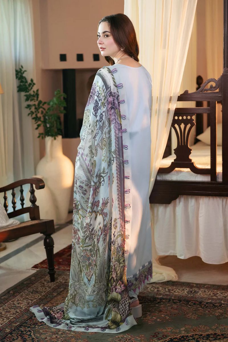 Jade Lawn Embroidered 3 Piece Suit PV-1009