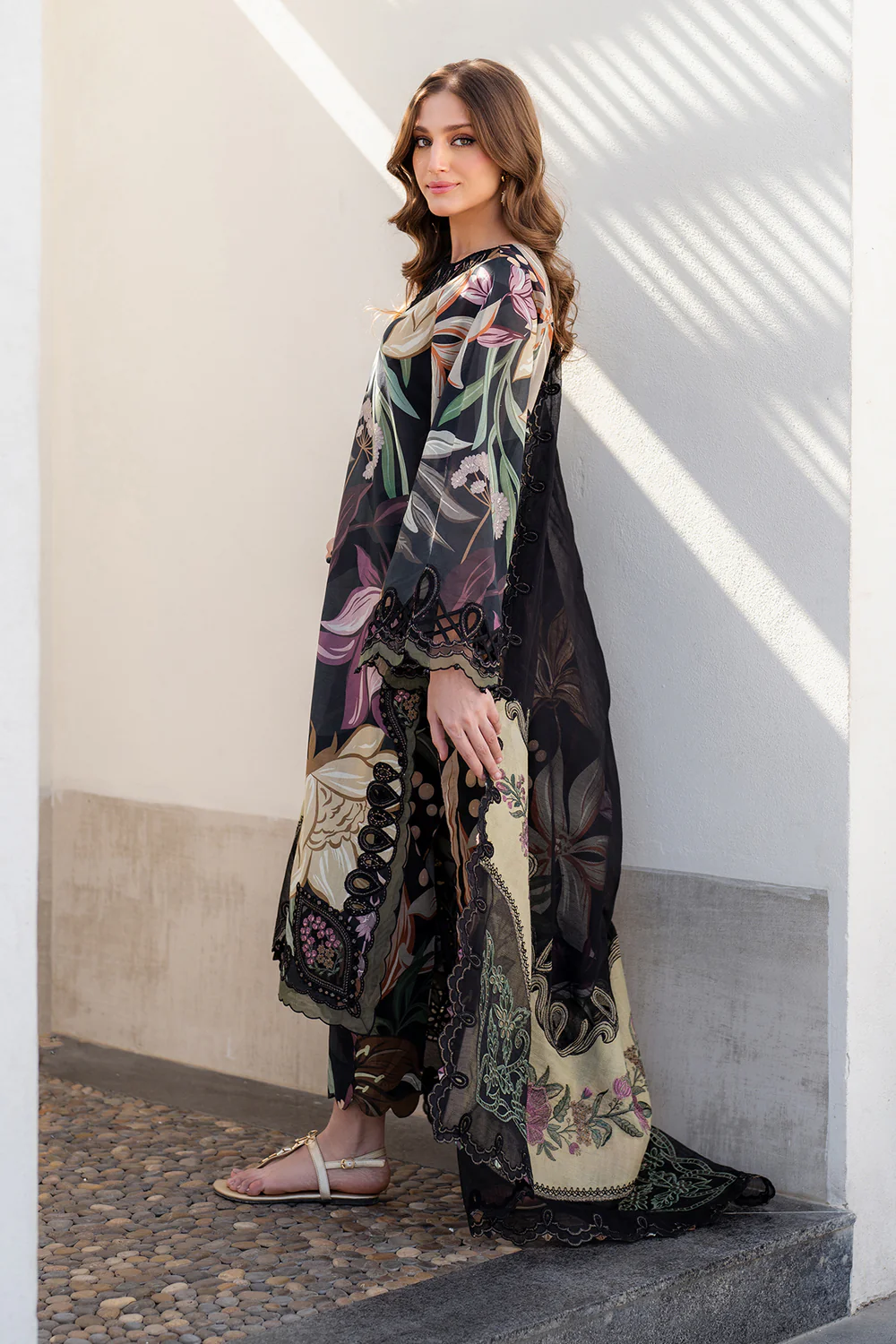 PV - Lawn Dress K-4042