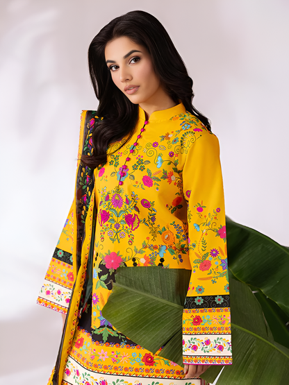 COCO BY ZARA SHAHJAHAN Printed 3 Piece Suit PV-3052