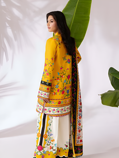 COCO BY ZARA SHAHJAHAN Printed 3 Piece Suit PV-3052