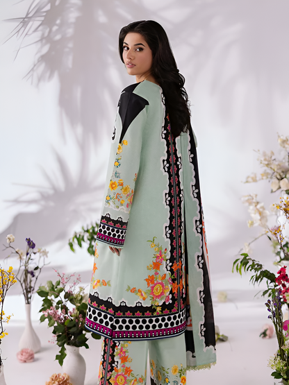 COCO BY ZARA SHAHJAHAN Printed 3 Piece Suit PV-3053