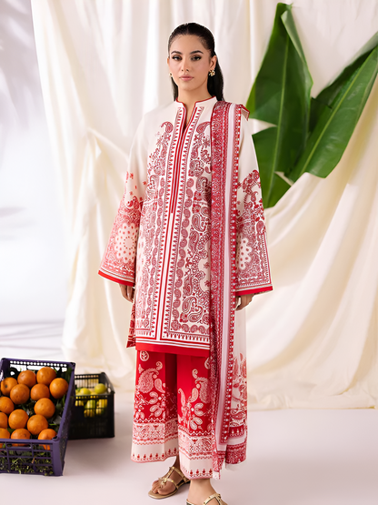 ZARA SHAHJAHAN Printed 3 Piece Suit PV-3051
