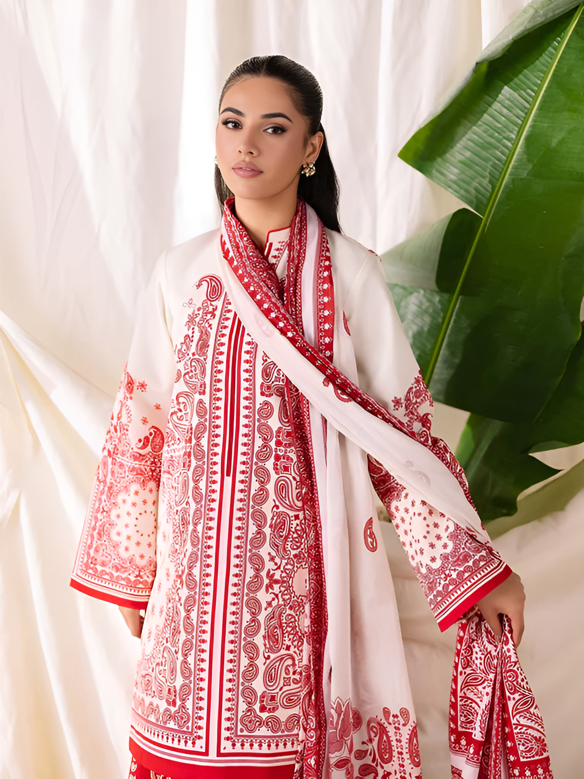 ZARA SHAHJAHAN Printed 3 Piece Suit PV-3051