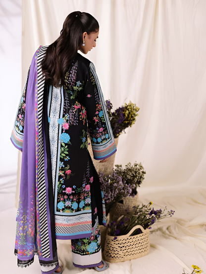 ZARA SHAHJAHAN Printed 3 Piece Suit PV-3046