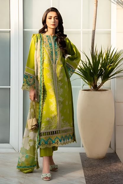 Izel Embroidered lawn 3 Piece PV-3041