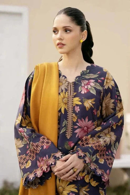 Sapphire D-787 Lawn Printed 3pc