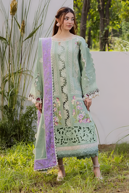 Parishay Embroidered lawn 3 Piece PV-3001