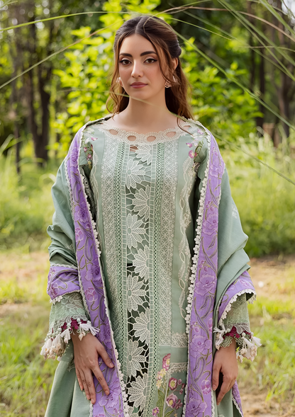 Parishay Embroidered lawn 3 Piece PV-3001