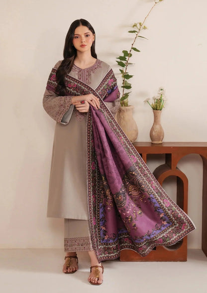 Jazmin 3 PIece Embroidered Lawn Suit PV-549