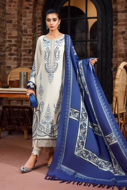 Maria-B Embroidered lawn 3 Piece PV-3021