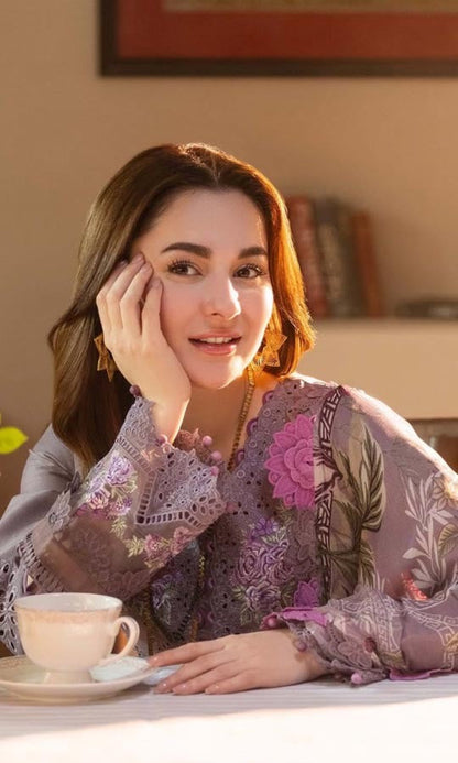 Dhanak 3-Piece Embroidered Dress D-GD 24