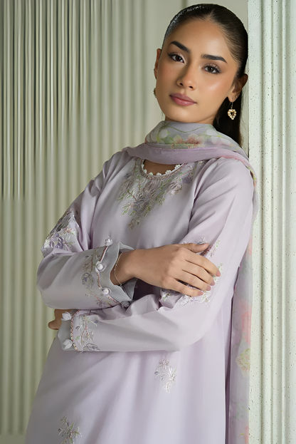 Cross stitch Embroidered lawn 3 Piece PV-3032