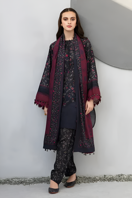 Baroque Summer Lawn 3 Piece PV-028
