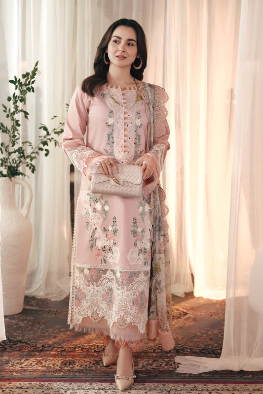 Jade Premium Lawn Embroidered 3 Piece Suit PV-106