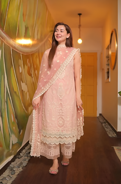 Poshak Villa Embroidered Lawn Dress 3 Piece PV-151