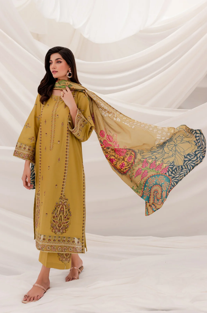 Sapphire Embroidered Lawn 3-Piece PV-5116