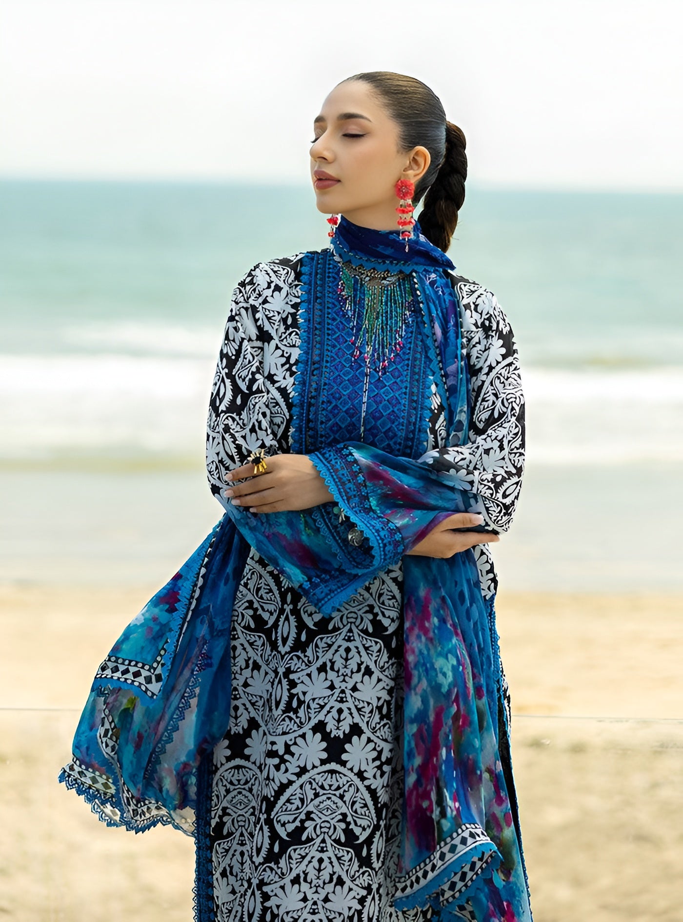 Poshak Villa Lawn Dress PV-092