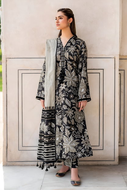 Baroque Summer 3 Piece Lawn PV-013