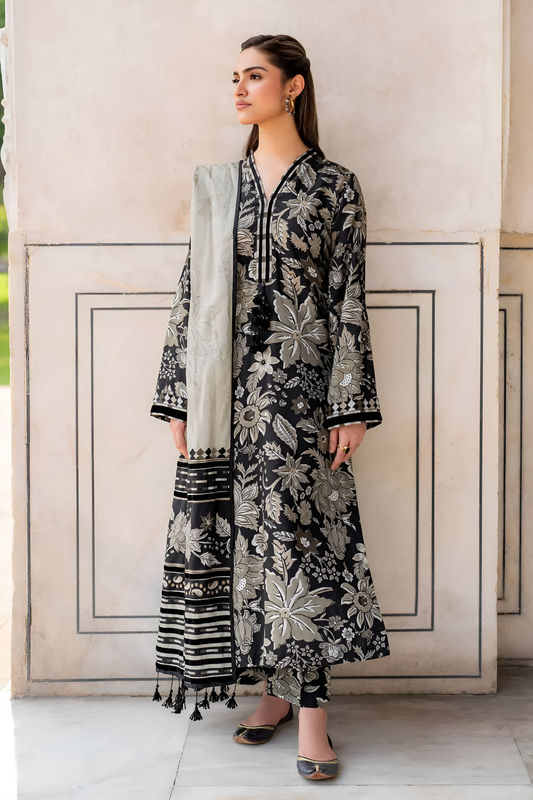 Baroque Summer 3 Piece Lawn PV-013