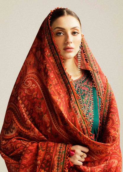 Dhanak 3-Piece Embroidered Dress D-GD T19