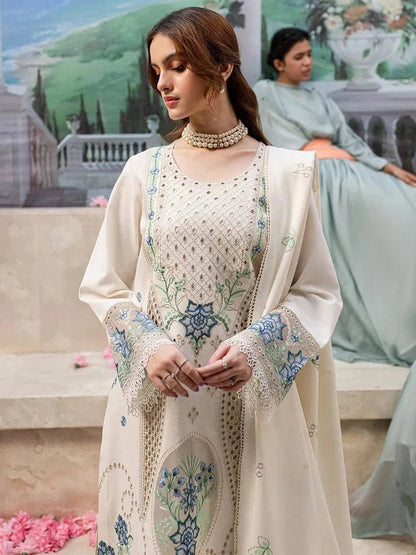 Poshak Villa 3-Piece Embroidered Lawn PV-584