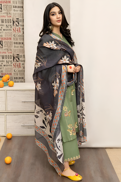 Urge Embroidered lawn 3 Piece PV-018