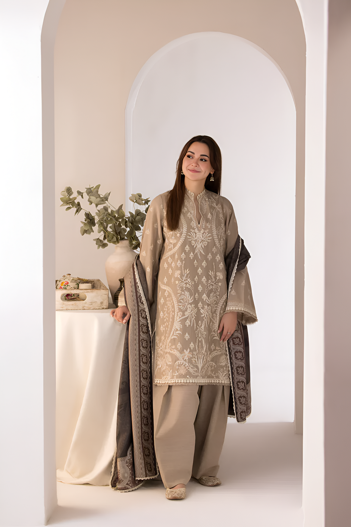 Sobia nazir Embroidered 3 Piece Lawn PV-3025