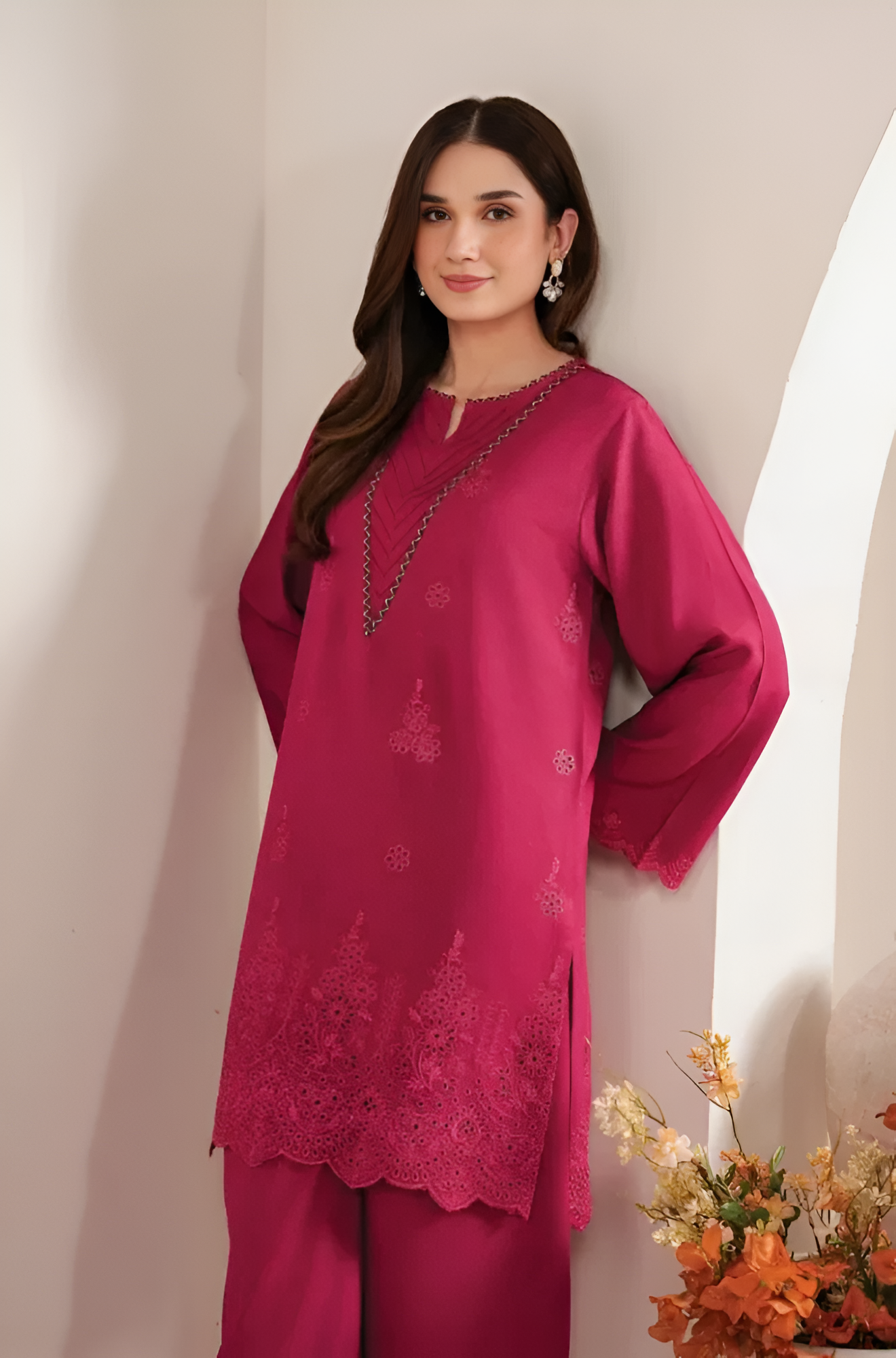 Cross Stitch Lawn Embroidered 3 Piece PV-1007
