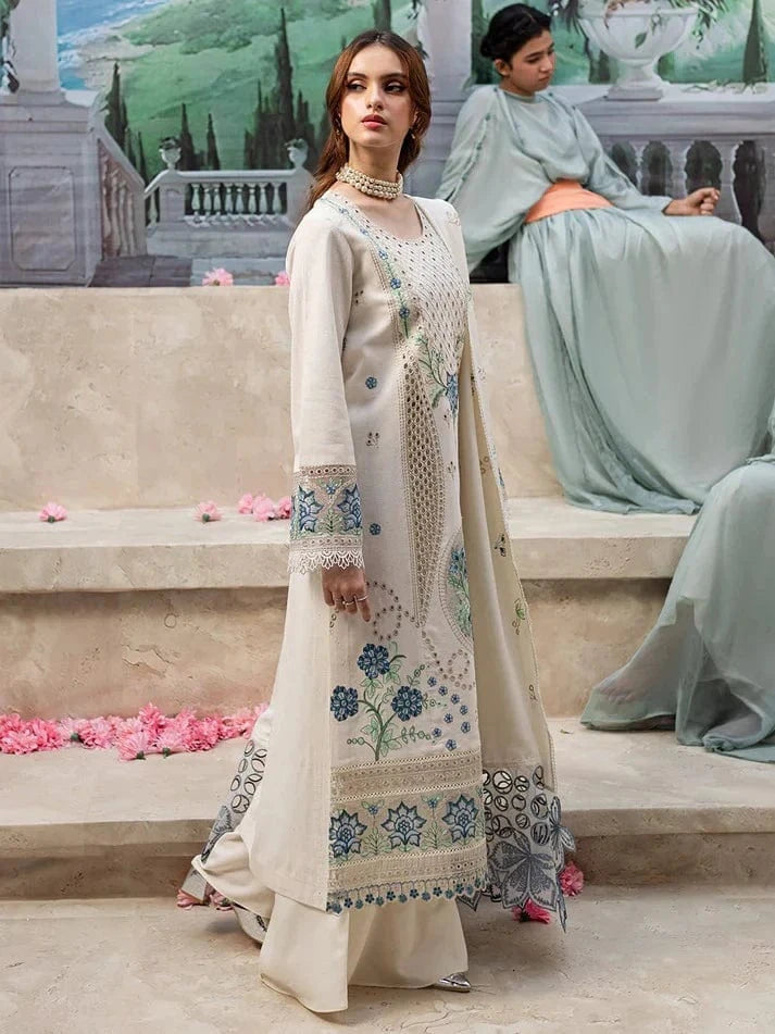 Poshak Villa 3-Piece Embroidered Lawn PV-584
