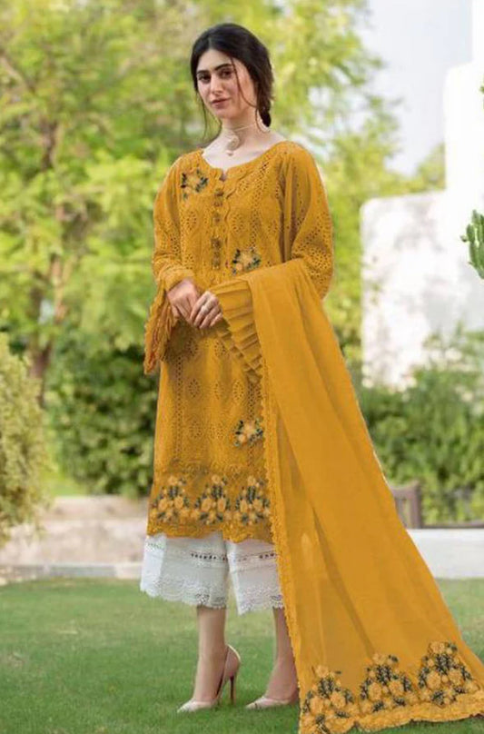 PV- Lawn Dress D- 159