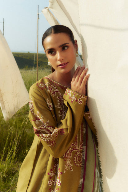 Dhanak 3-Piece Embroidered Dress D-GD 49