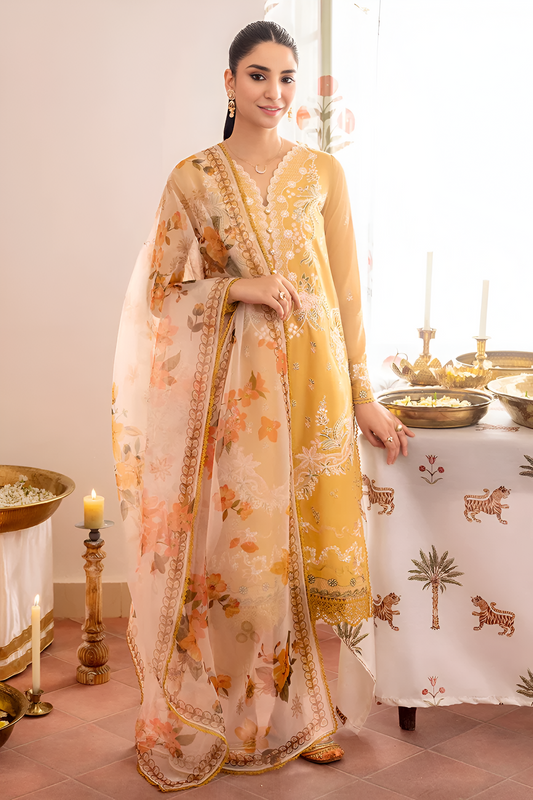 Cross Stitch Embroidered lawn 3 Piece PV-3030