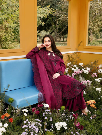 ALLYS Embroidered lawn 3 Piece PV-3000