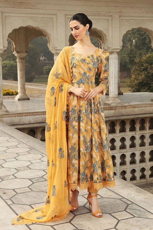 PV- Lawn Dress D- 045