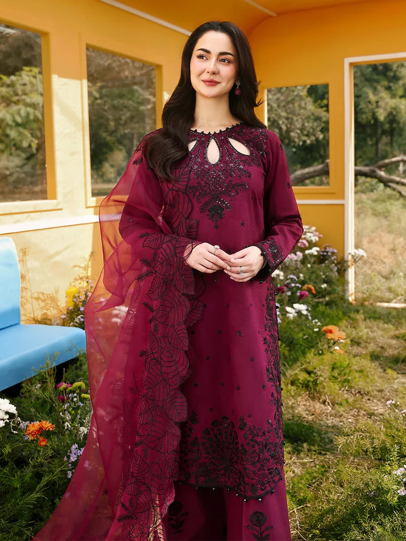 ALLYS Embroidered lawn 3 Piece PV-3000