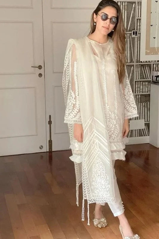 PV- Lawn Dress D- 067