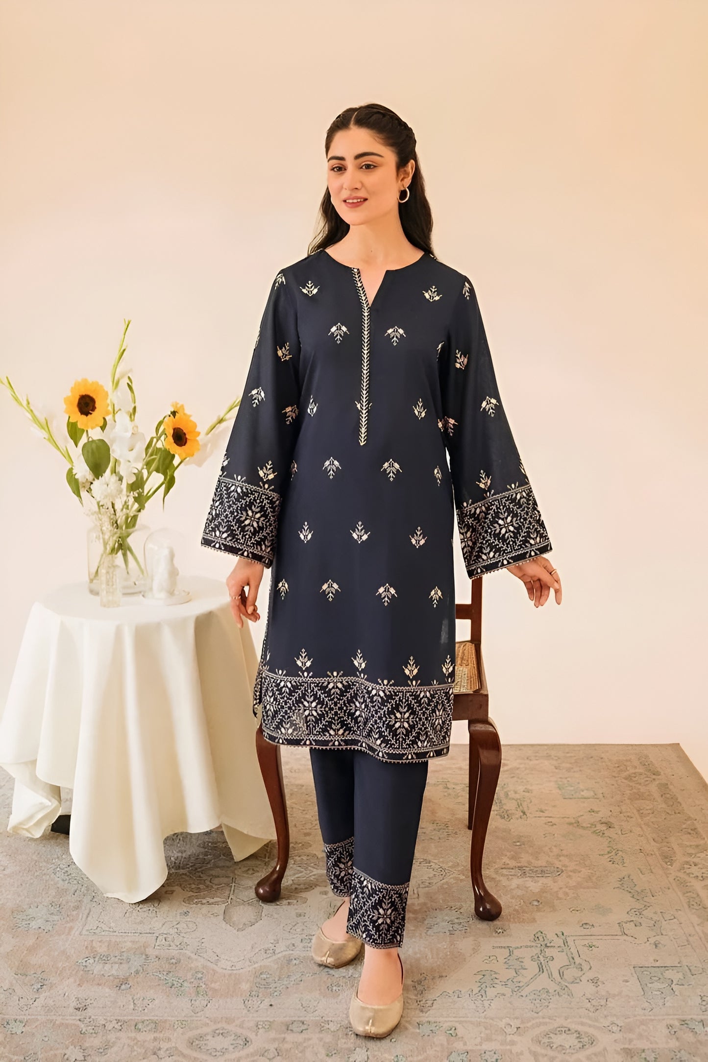 Kayseria Embroidered 2 Piece Lawn PV-3017