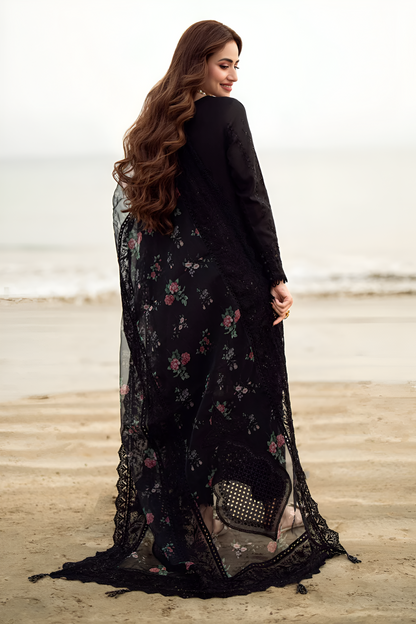 Nureh 3 Piece Embroidered Lawn PV-1003