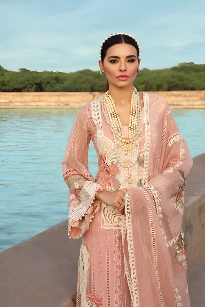 Crimson Luxury Lawn 3 Piece Embroidered PV-051