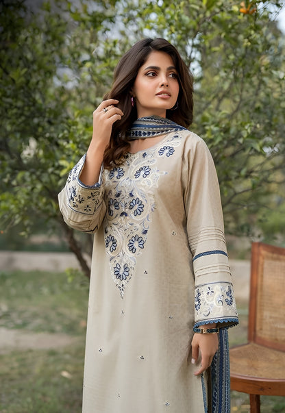 Asim jofa Embroidered 3 Piece Lawn PV-3011