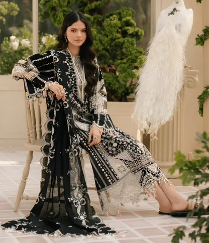 Bin Ilyas Embroidered 3 Piece Lawn PV-1022