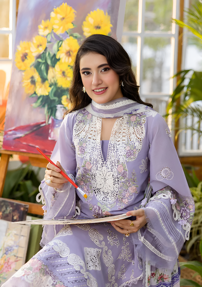 Elaf Embroidered 3 Piece Lawn PV-3057