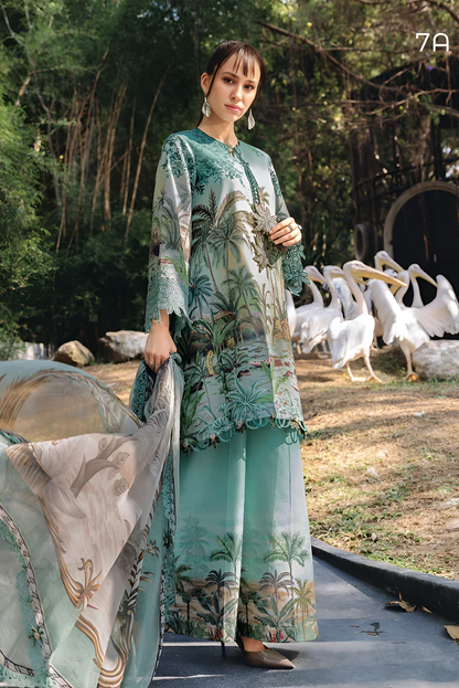 Maria B Printed three piece suit PV-3069